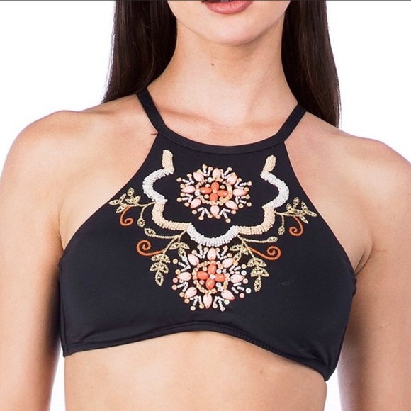 Kenneth Cole Reaction Other - Kenneth Cole Reaction Beaded bathing suit top